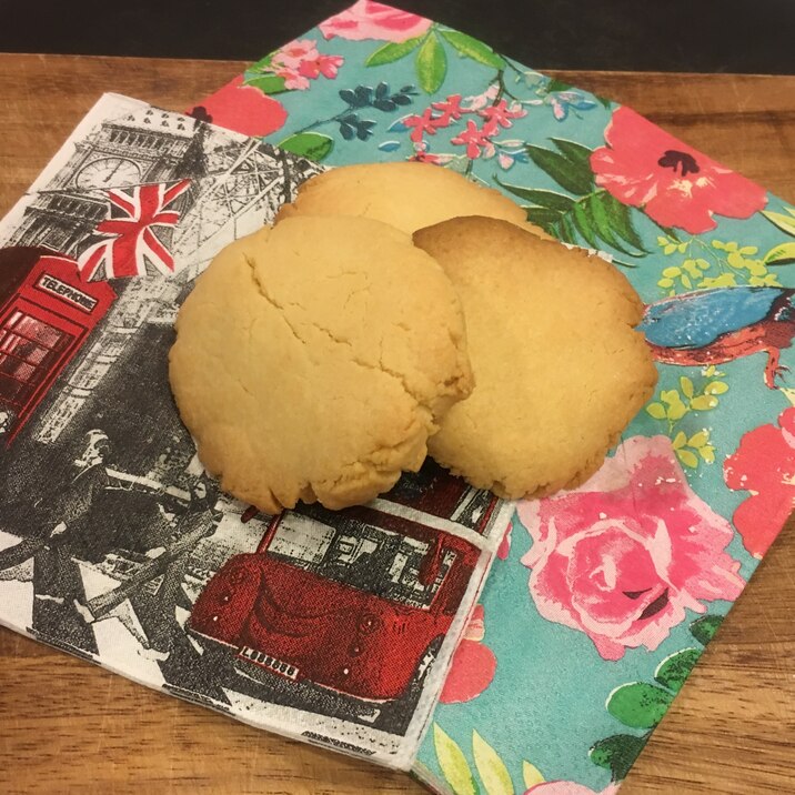 材料4つ!サクサククッキー